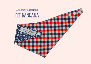 Barks and Stripes Forever Pet Bandana