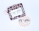 Paw Print Wallet Keychain