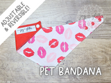 *LIMITED EDITION* Doggie Kisses Pet Bandana