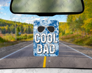 Cool Dad Tie-Dye Felt Freshie