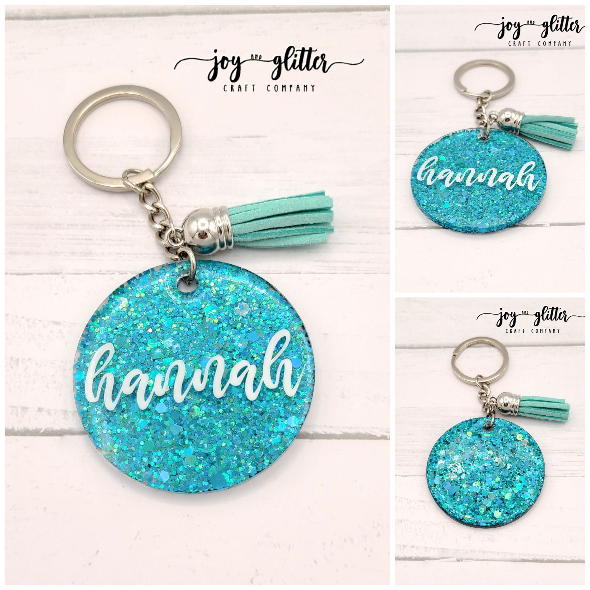 Personalised Keyring Keychain With Name & Tassel Acrylic Custom Keyring  Name and Painted Name Keychain in Calligraphy Font With Option Key 