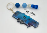 Galaxy Glitter Camper Keychain - Choose your camper style!