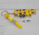 Sunflower Glitter Camper Keychain - Choose your Camper Style!